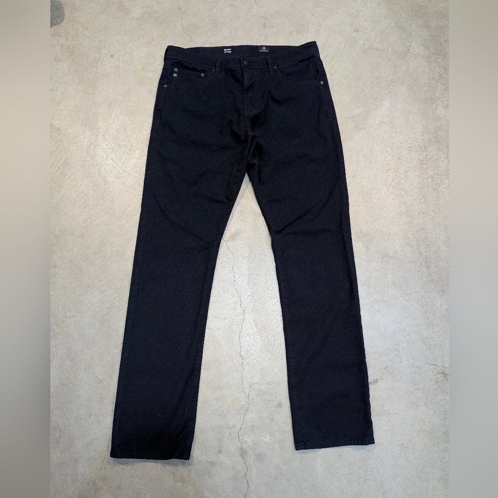 AG The Everett Slim Straight Pants Navy Men's 34x34 (34x33)